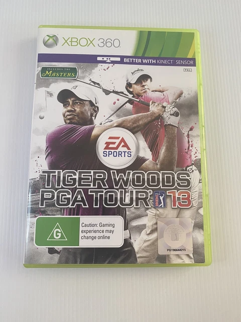 XBox 360 Tiger Woods PGA Tour 13 Disc Manual Golf PAL VGC Tracked Postage