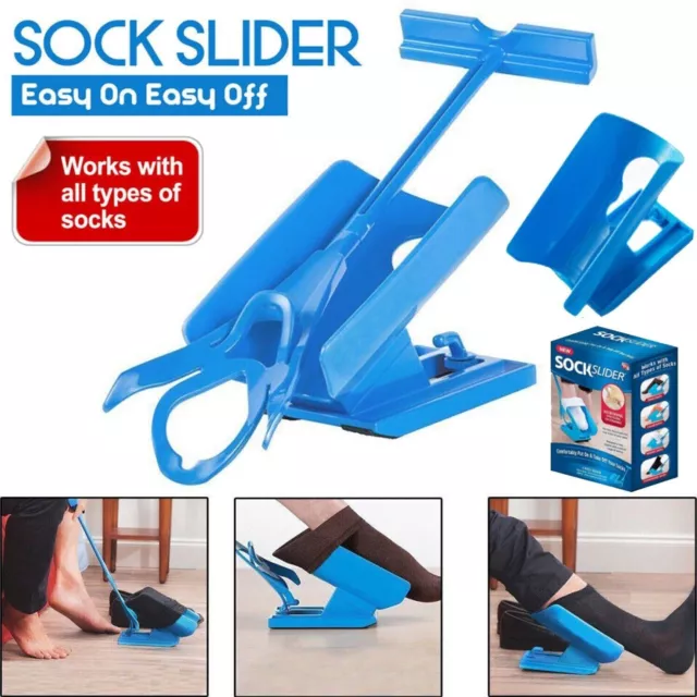 Sock Slider Creative Dressing Helper Easy On Easy Off Pulling Shoes Aid Kit AU