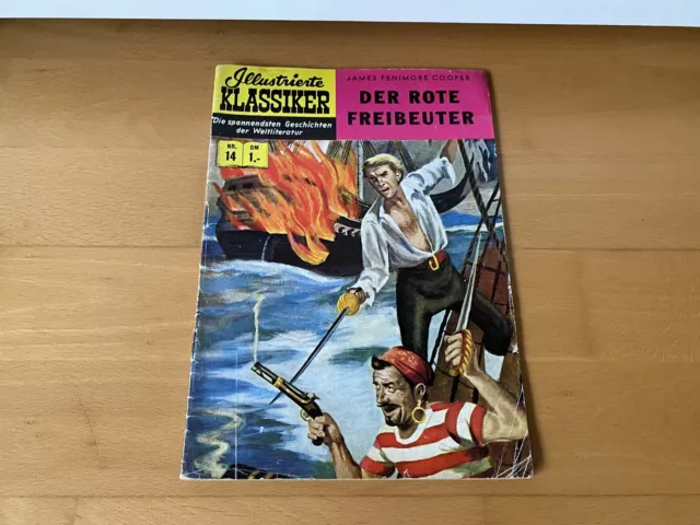 Comic Illustrierte Klassiker Der Rote Freibeuter Nr. 14 James Fenimore Cooper