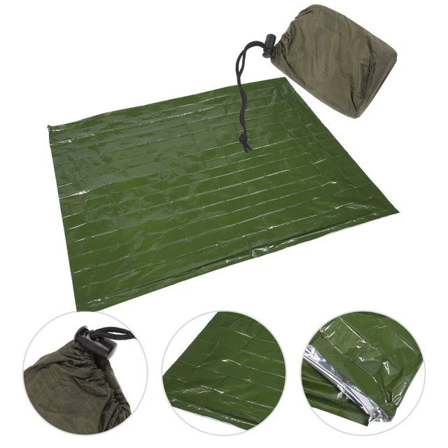 Lot De 10 Couvertures De Survie 210x160cm - Argenté/Doré - Urgence Et Premier Secours