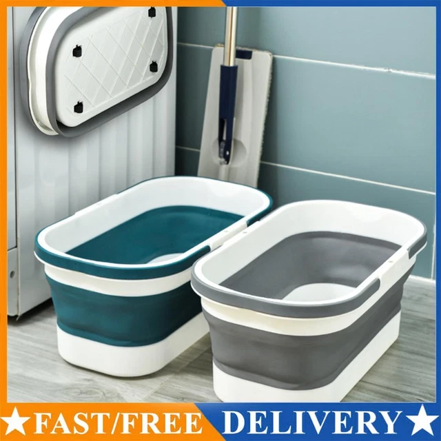 Portable Wash Bucket with Handle Collapsible Bucket for Camping Traveling Picnic
