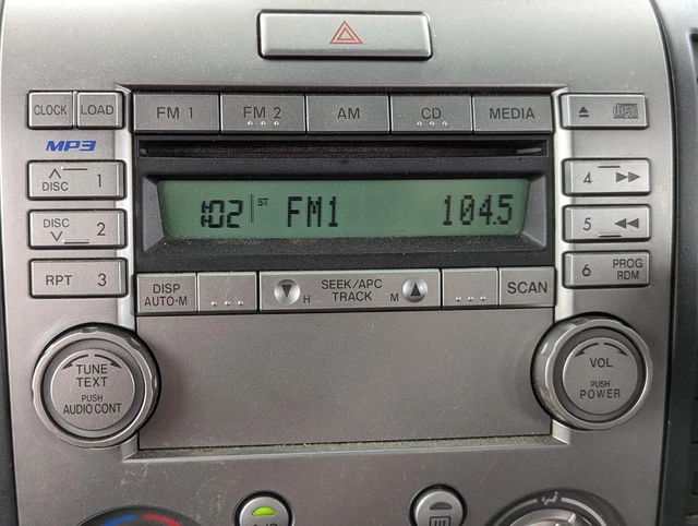 FORD RANGER HEAD Unit 6 Stack Cdmp3 Player, Pj, 12/06-03/09 EUR 97,79 ...