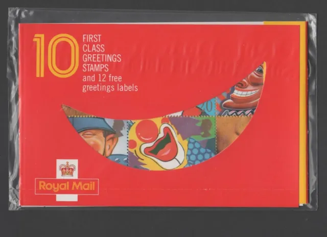 GB QEII 10 X 1st Class ( 20p stamps ) 1990 Greetings Booklet Mint Sealed