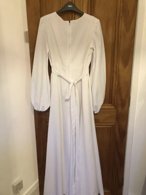 vintage 1970s wedding dress