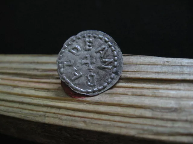 EANBALD II 796-837 AD Archbishop of York ANGLO-SAXON SILVER Ar Styca 1,30 gr.