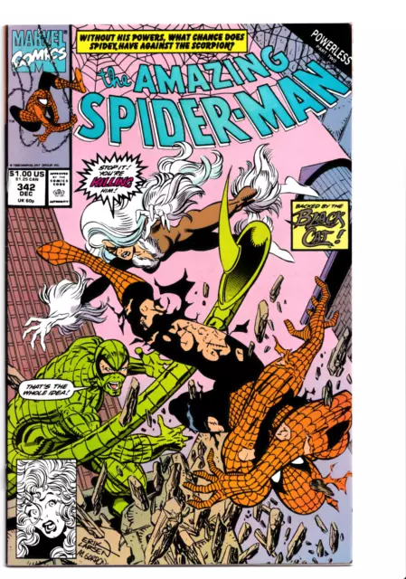 The Amazing Spider-Man #342 (Dec 1990, Marvel) 1st App Dr. Elias Wirtham VF