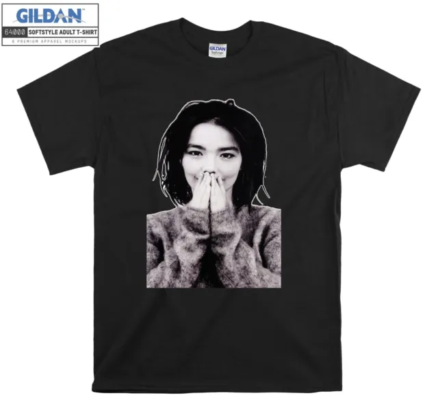 Björk Bjork Debut Singer T-shirt Electroni T shirt Men Women Unisex Tshirt 180