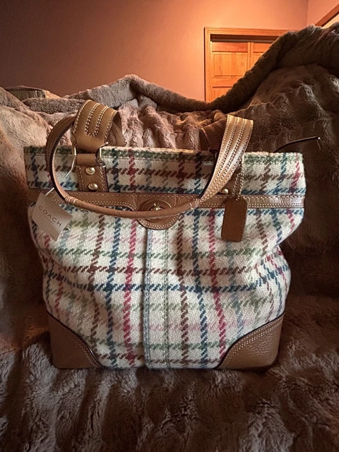 Coach Tattersall Lunch Tote