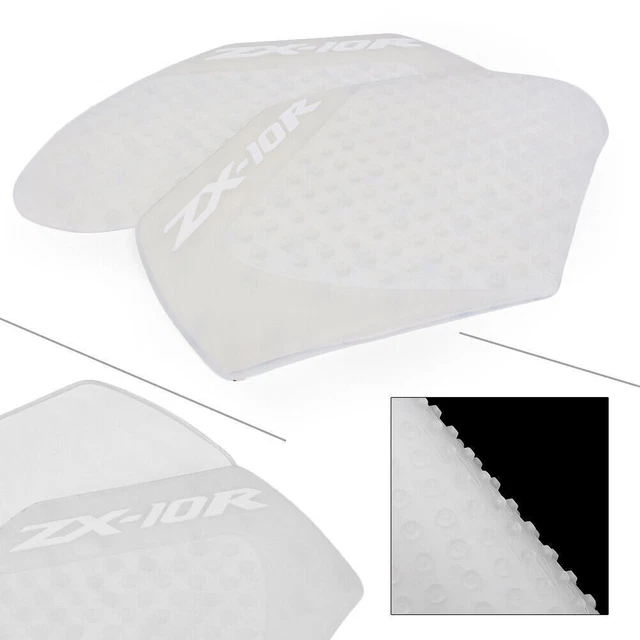 Traction Side Fuel Knee Grip Gas Tank Pad For KAWASAKI Ninja ZX-10R 2011-2016 15