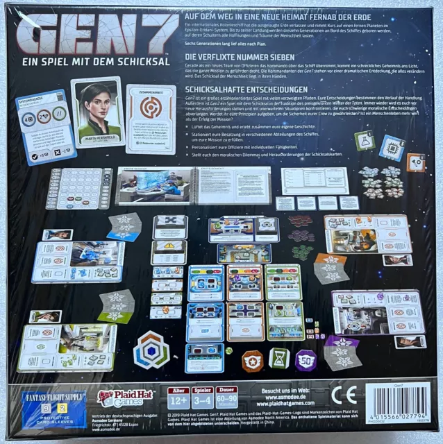 Gen 7 Asmodee Plaid Hat Games Brettspiel Kennerspiel Würfelspiel Strategiespiel 2