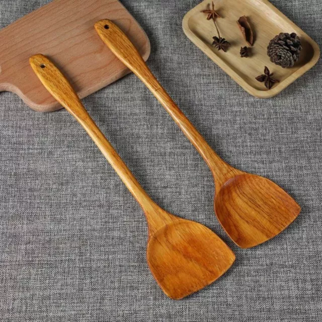 Wooden Wooden Shovel Bamboo Cooking Spatula Chinese   Home Kitchen