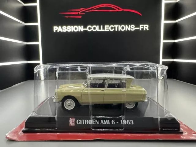 1/43 Hachette Auto Plus Citroën ami 6 1963 (GA)