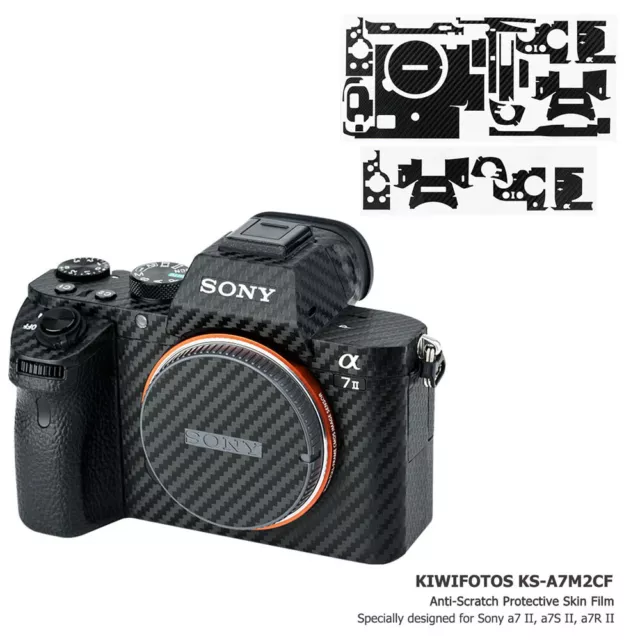 Anti-Scratch Camera Body Skin Protector Film Cover for Sony A7 II A7R II A7S II