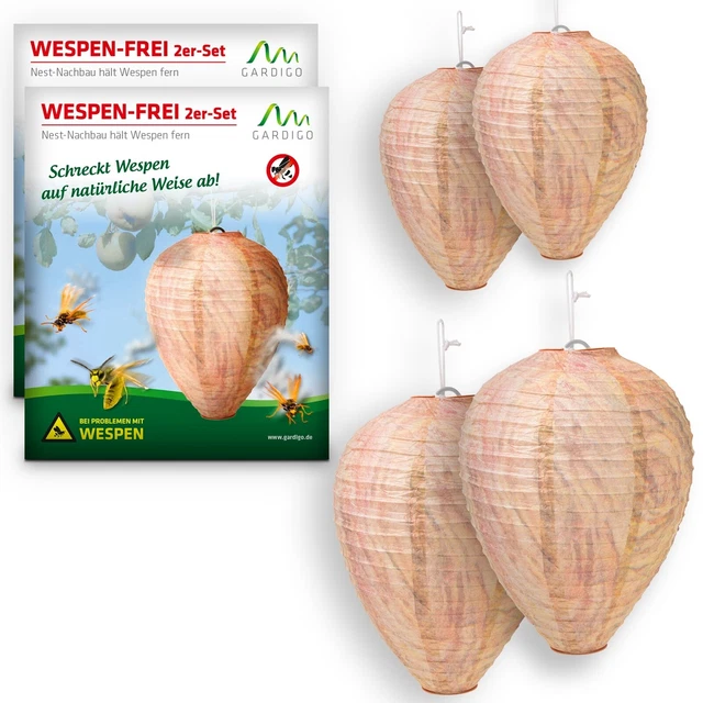 GARDIGO® Wespennest Attrappe Wasserfest Wespenfalle Wespenabwehr - Foto 11
