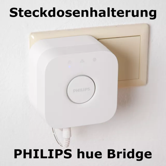 PHILIPS Hue Bridge - Wandhalterung - ### NEUE VERSION ### - TOP