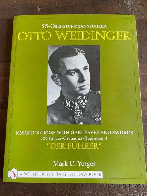 SS-Obersturmbahnnfuhrer Otto Weidinger Knight's Cross with Oakleaves & Swords SS