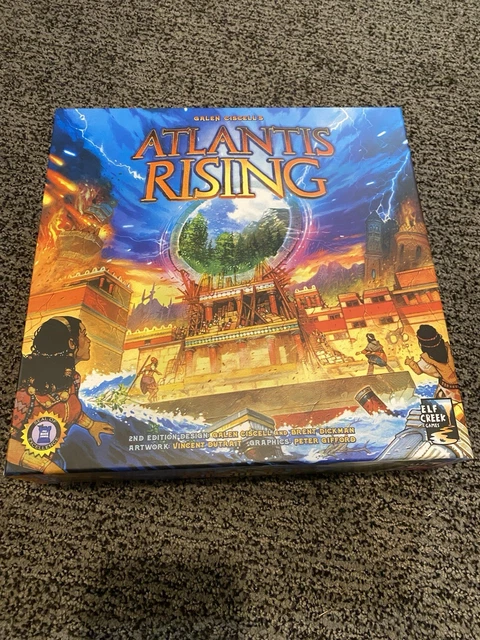 Promi Atlantis Rising ATLANTIS RISING, DELUXE Components, Promo Tiles, Extended Difficulty Ex ...