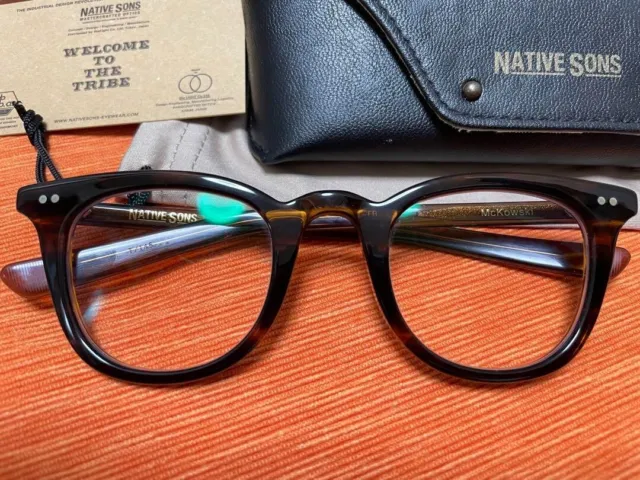 NATIVE SONS McKowski GASOLINE Sunglasses Eyeglasses Made in Japan