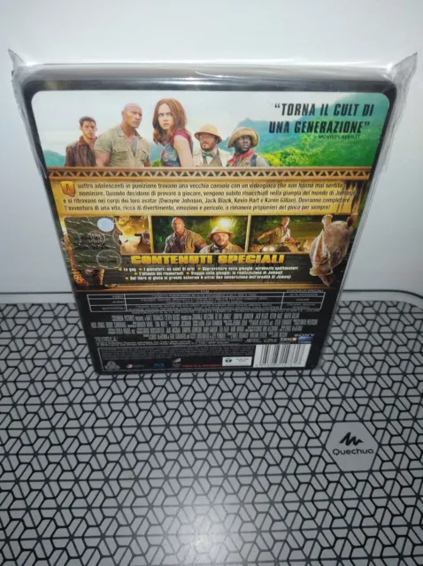 Jumanji : Bienvenue dans la Jungle Steelbook [Blu-ray] - VF NON INCLUSE - TBE 2