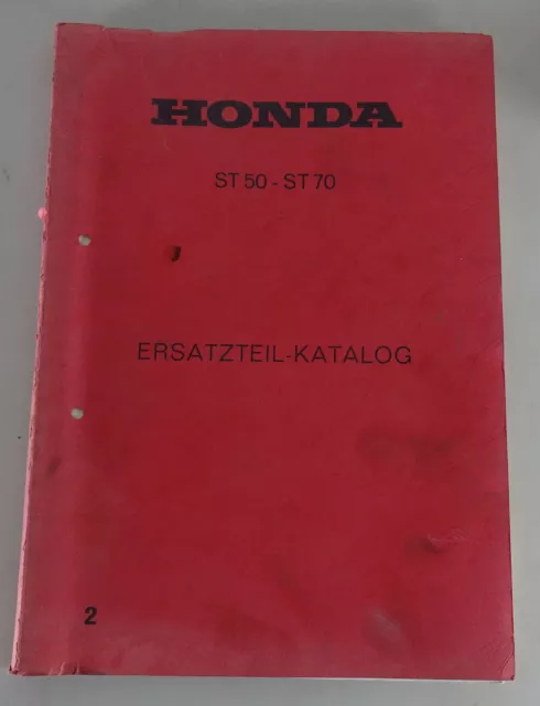 Teilekatalog / Ersatzteilkatalog Honda Dax ST 50 - ST 70