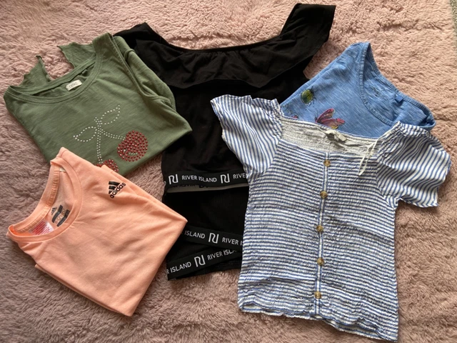 girls top bundle age 11-12