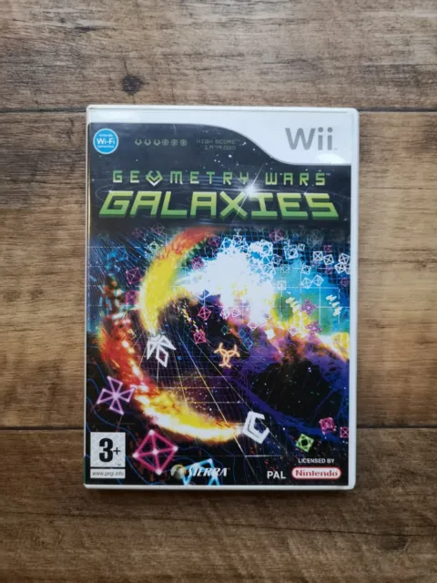Geometry Wars: Galaxies - Nintendo Wii Game With Manual