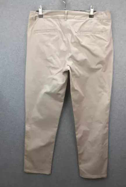 Target Size 12 Oatmeal Coloured Side Pocket Lightweight Stretch Chino Style Pant 2