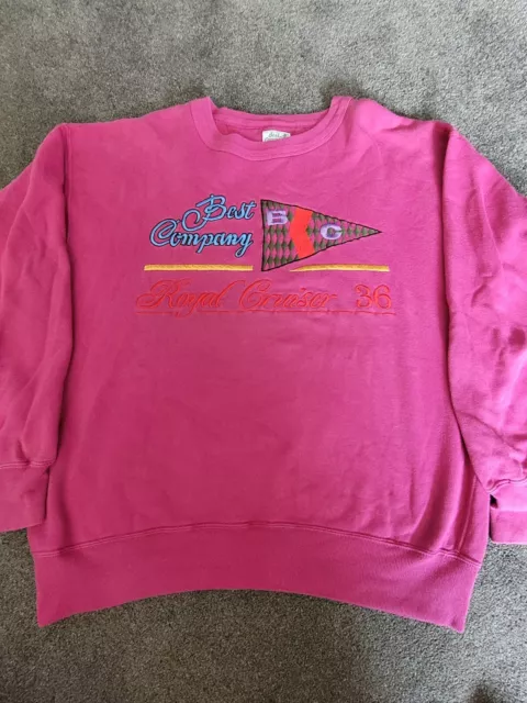 Felpa Best Company White Label Olmes Carretti. Paninaro anni 80 casual raro