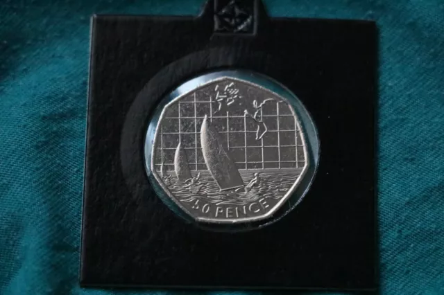 2011 Olympic 50p Coins Fifty Pence - London 2012 - Sailing