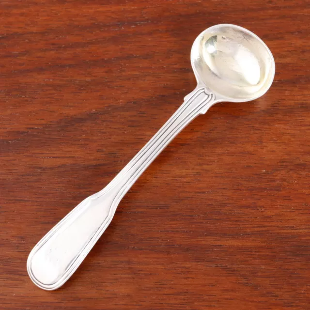 Thomas Wilkes Barker Georgian Sterling Silver Master Salt / Condiment Spoon 1816