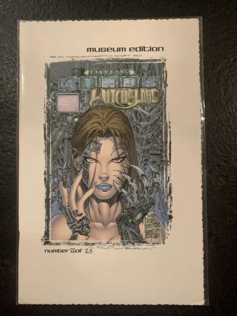 Dark Minds Witchblade #1,  Museum Edition,  22 of 25, Marc Silvestri Preview