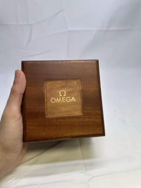 Omega Scatola In Legno NOS Porta Orologi watch Box Portaorologi Speedmaster