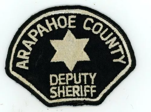 Colorado Co Arapahoe County Sheriff Nice Shoulder Patch Police