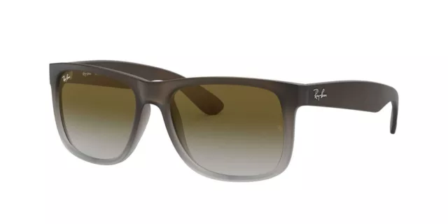 Gafas de sol Ray-Ban RB4165 JUSTIN 854/7Z RUBBER BROWN ON GREY Cal.55