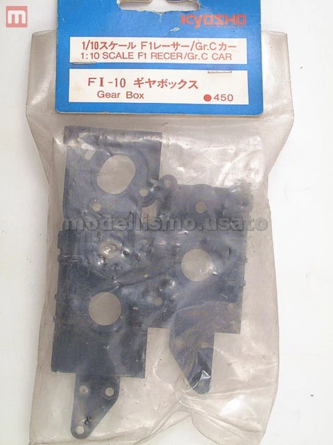 Boîte à Outils Vintage Kyosho Corporation « Pitbox » Pour Collectionneurs