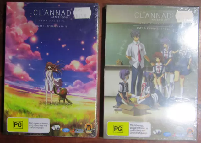 ANIME, CLANNAD, 1st & AFTER STORY+ MOVIE ,1-44+5+1 EPISODE, 7 DVD,  ENG-AUDIO