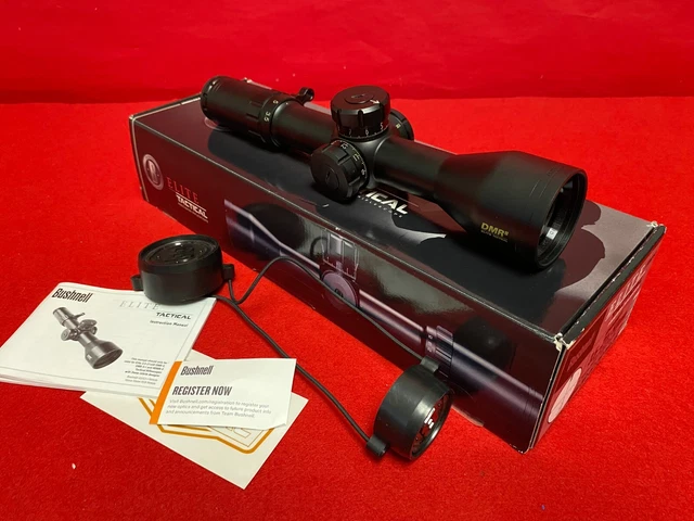 Bushnell Elite Tactical DMR 2 ET36215G 3.5-21x50mm Obj FFP 34mm Tube Black Matte Bushnell Elite Tactical DMR 2 ET36215G 3.5-21x50mm Obj FFP 34mm Tube Black Matte