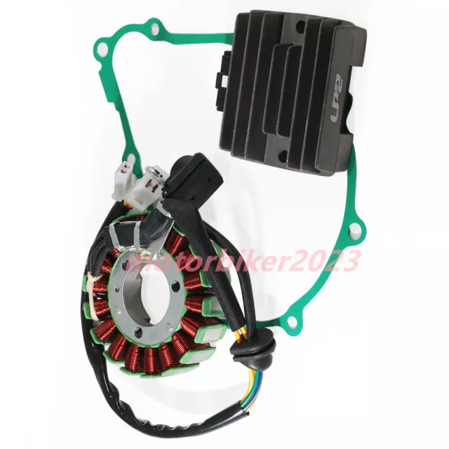 For Honda Stator+Voltage Rectifier+Gasket STORM 125 GLH125 CB125E 31120-KVCA01