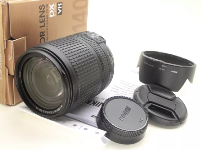 18-140mm Nikon DX ED VR F/3.5-5.6G SWM Nikkor IF Aspherical Weitwinkel AF-S