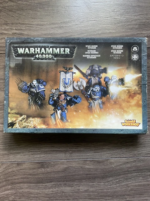 GW WARHAMMER 40K Space Marines Vanguard vétéran OOP métal simple i32