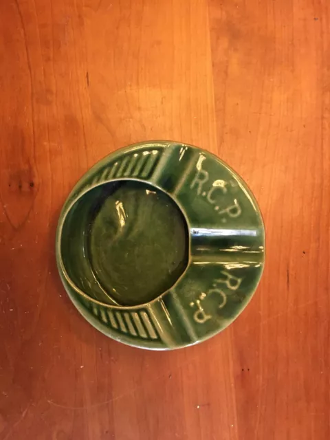 R. R. P. Co - Roseville Ohio - 1956 - Ashtray - Glazed Pottery