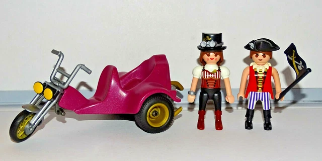 Playmobil 3832 Motard Trike – 1995 Vintage Neuf – Allemagne