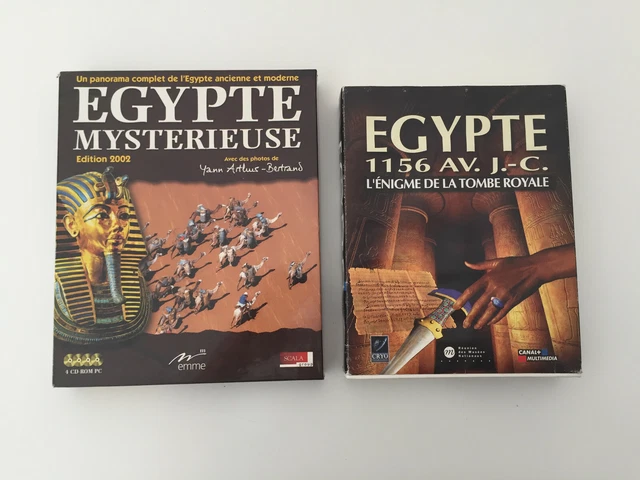 Lot Pack Saga Outpost 1 & 2 Sierra - Version PC FR Big Box, Boîte Carton, Bon état, Jeu De Simulation