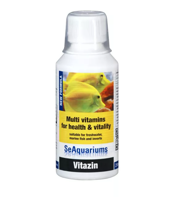 Waterlife Vitazin 100ml Botella Multi Vitaminas para Peces Salud y Vitalidad