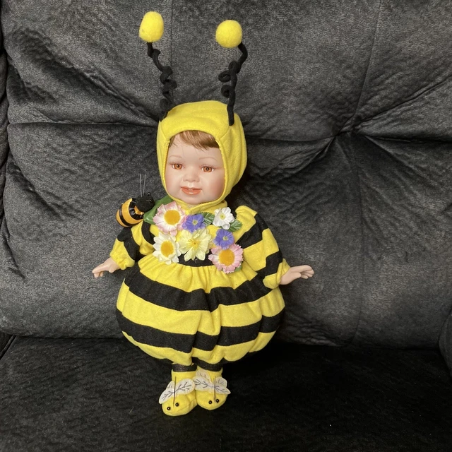 Bumble Bee Porcelain Doll Heritage Signature Collection 13”
