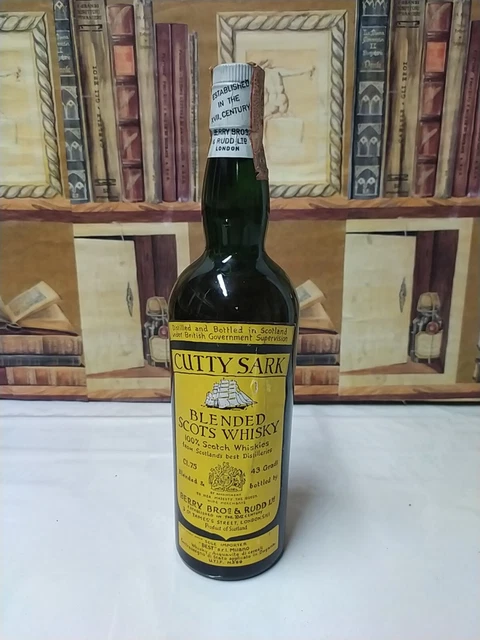 Whisky Cutty Sark 75cl 43% Anni 60 IMP. Best