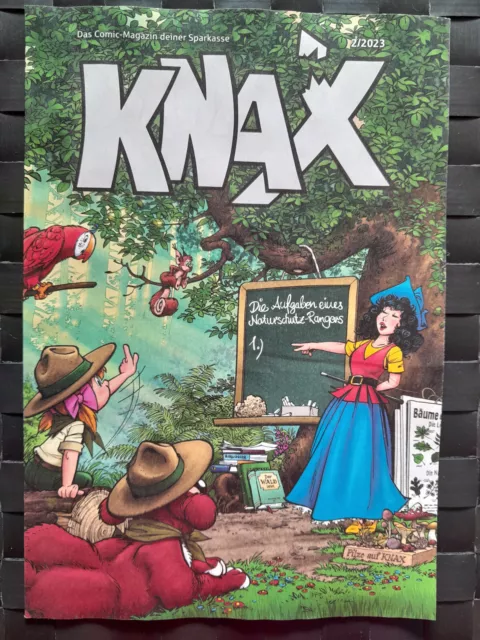 KNAX Heft Comic-Magazin Sparkasse  2/2023  NEU und ungelesen - 