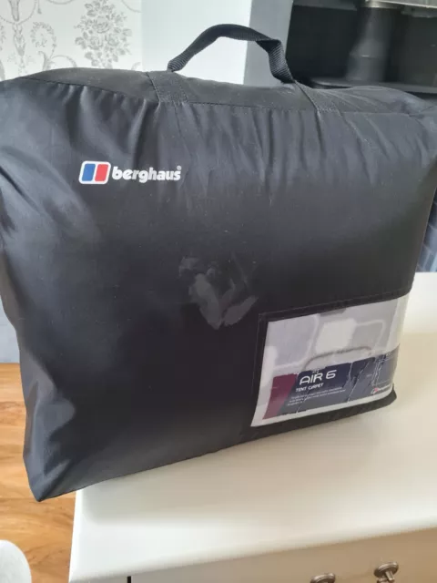 Berghaus Air 6 XL Tent Carpet - Grey