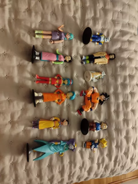 Lot De 12 Figurines Dragon Ball Z