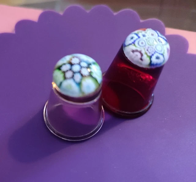 Millefiori Thimbles